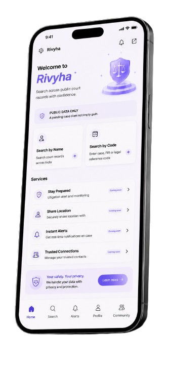 Rivyha App Screen